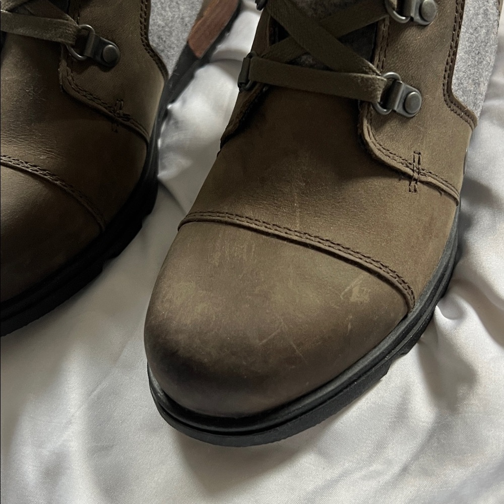 Sorel Women's Major Carly Snow Boot Quarry 8 - Picture 4 of 8